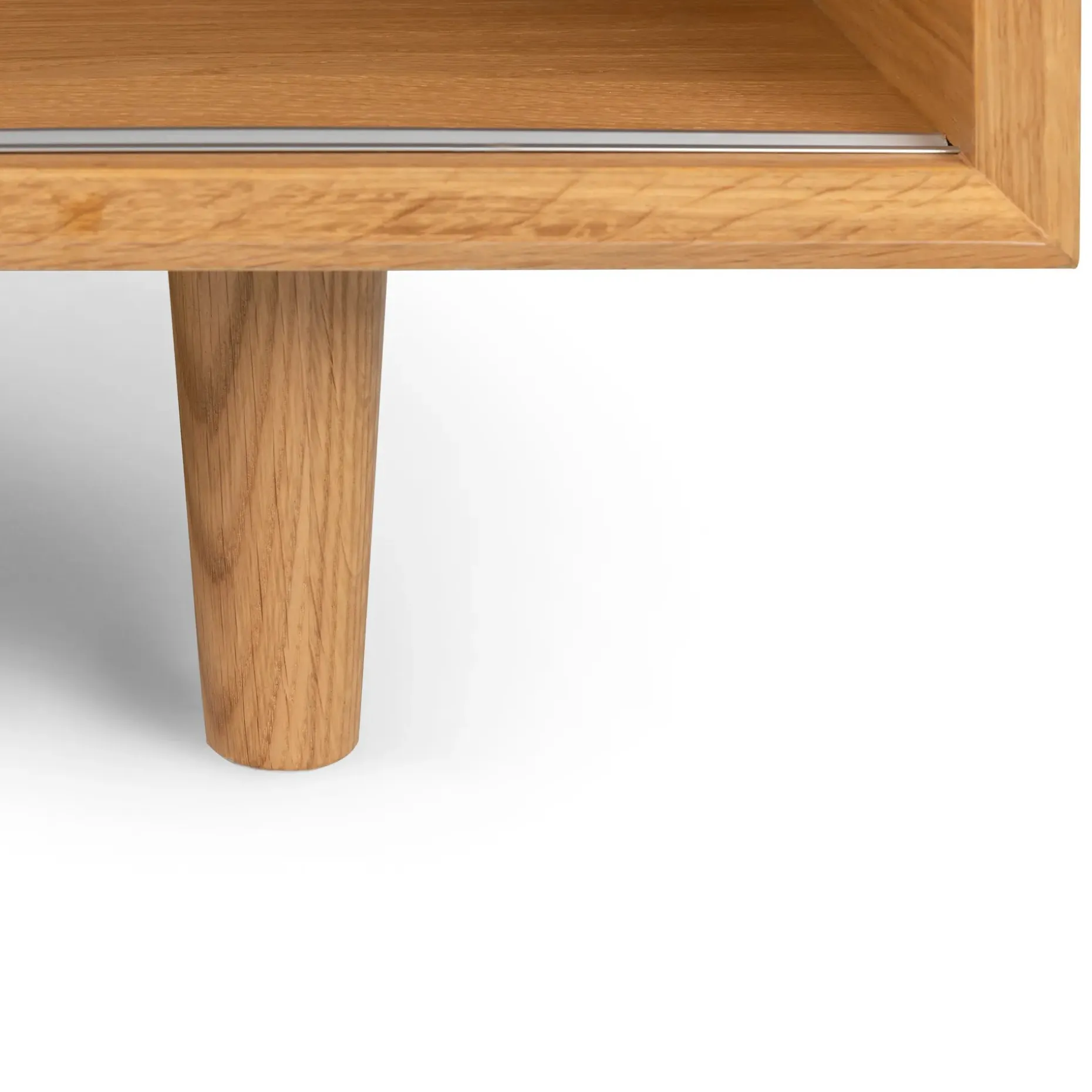 Nederin 55.5" Bench - Oak and Rain Cloud Gray