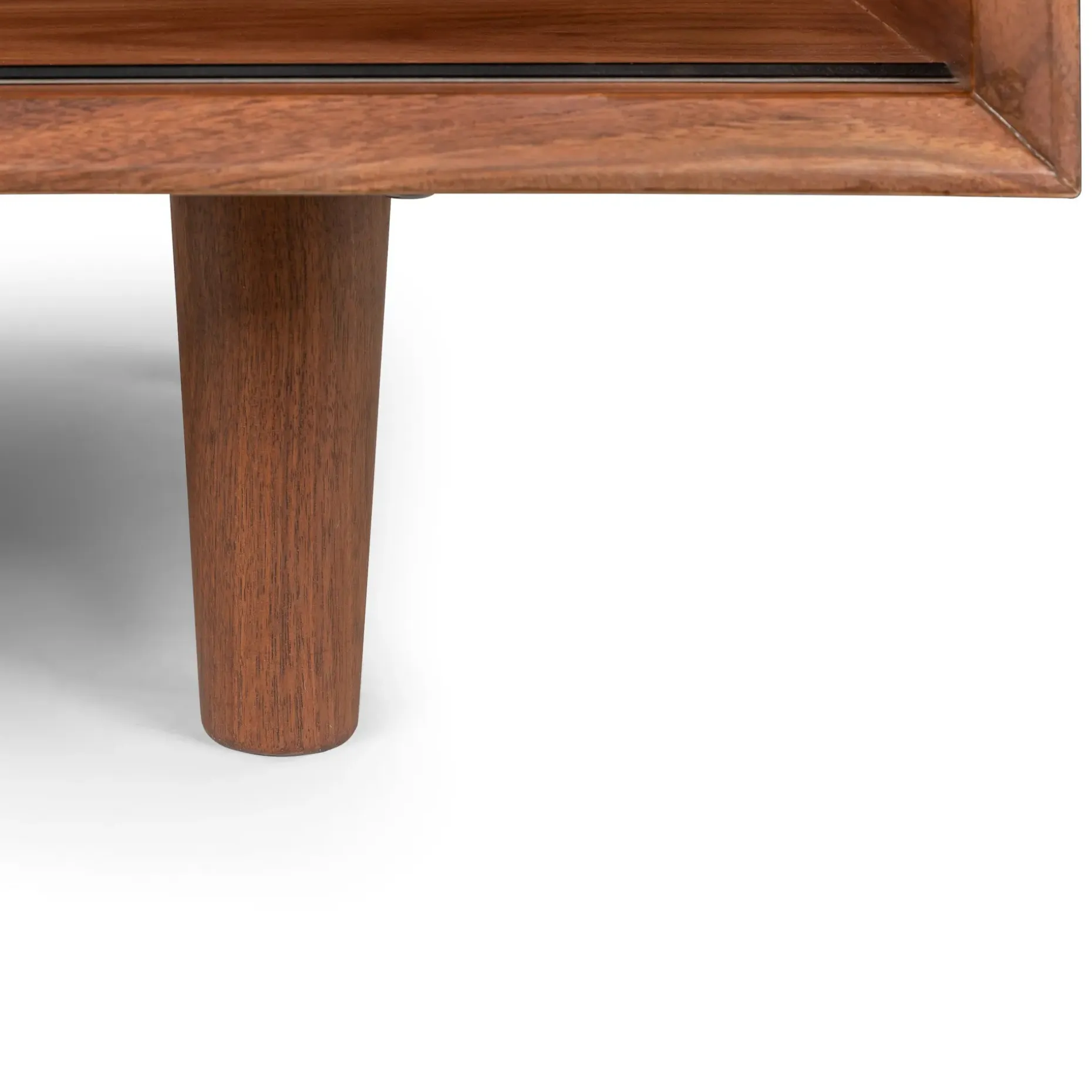Nederin 55.5" Bench - Walnut and Pebble Gray