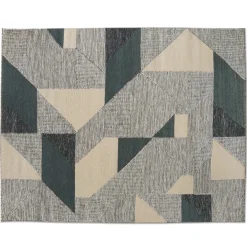 Nelsa 8 x 10 Rug - Geo Blue