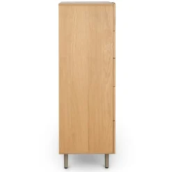 Nera 5-Drawer Chest - Oak
