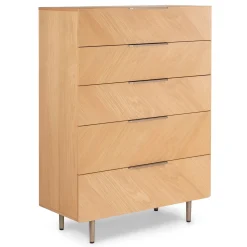 Nera 5-Drawer Chest - Oak