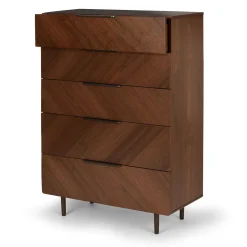 Nera 5-Drawer Chest - Walnut