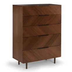 Nera 5-Drawer Chest - Walnut