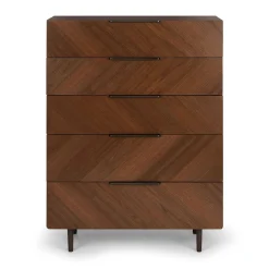 Nera 5-Drawer Chest - Walnut