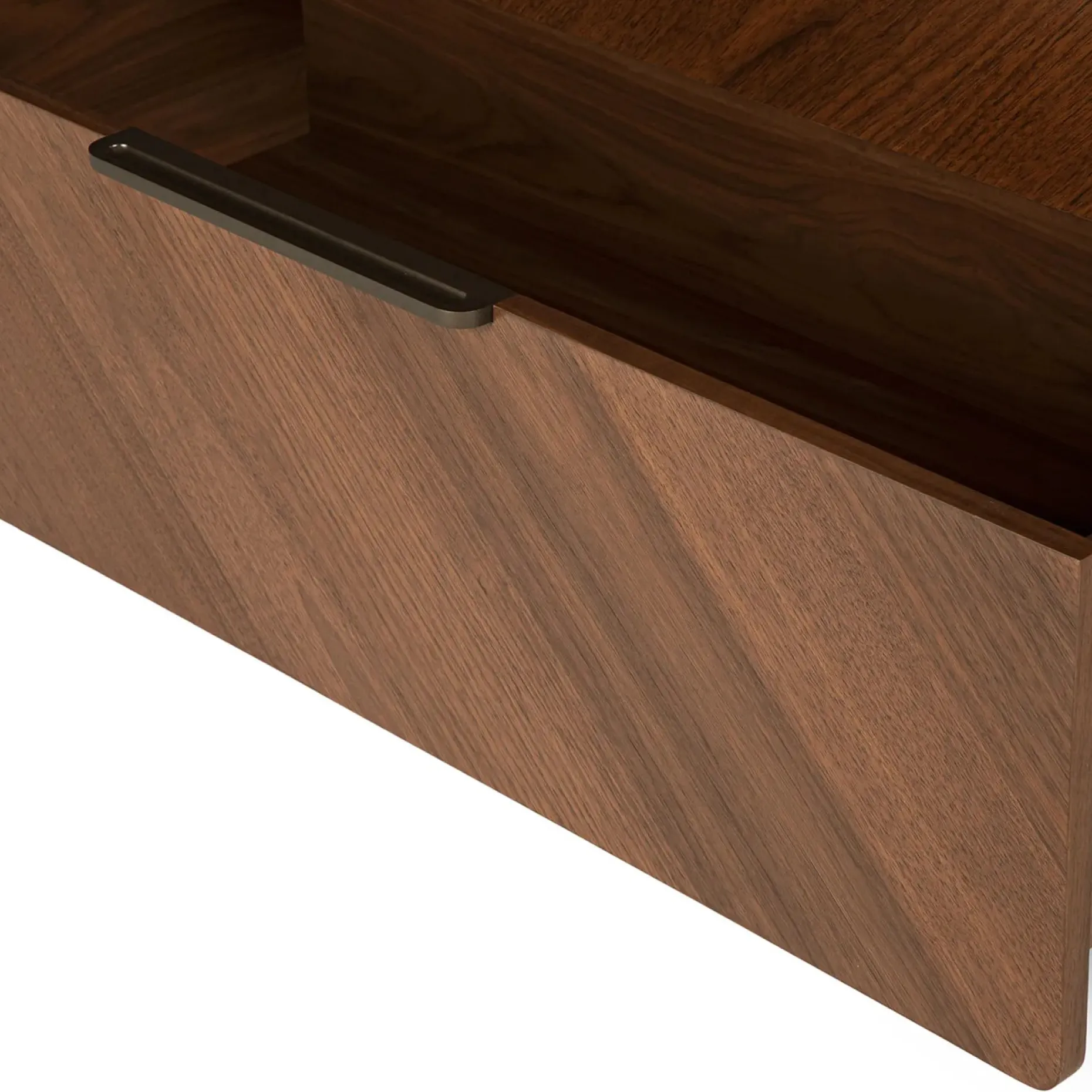 Nera 3-Drawer Chest - Walnut