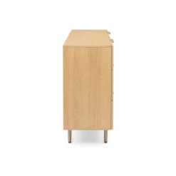 Nera 6-Drawer Double Dresser - Oak