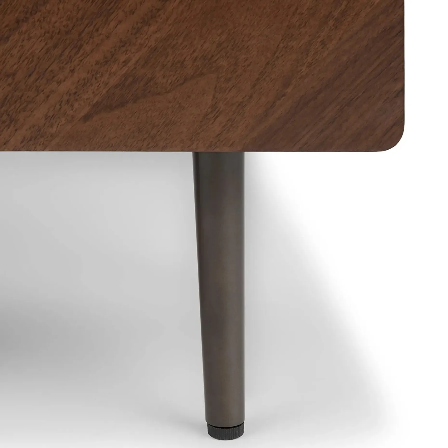 Nera 6-Drawer Low Triple Dresser - Walnut