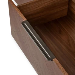 Nera 6-Drawer Low Triple Dresser - Walnut