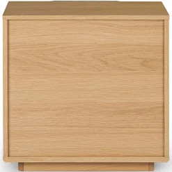 Nera 1-Drawer Nightstand - Oak