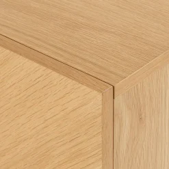 Nera 1-Drawer Nightstand - Oak