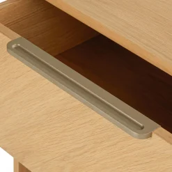 Nera 1-Drawer Nightstand - Oak