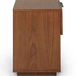 Nera 1-Drawer Nightstand - Walnut