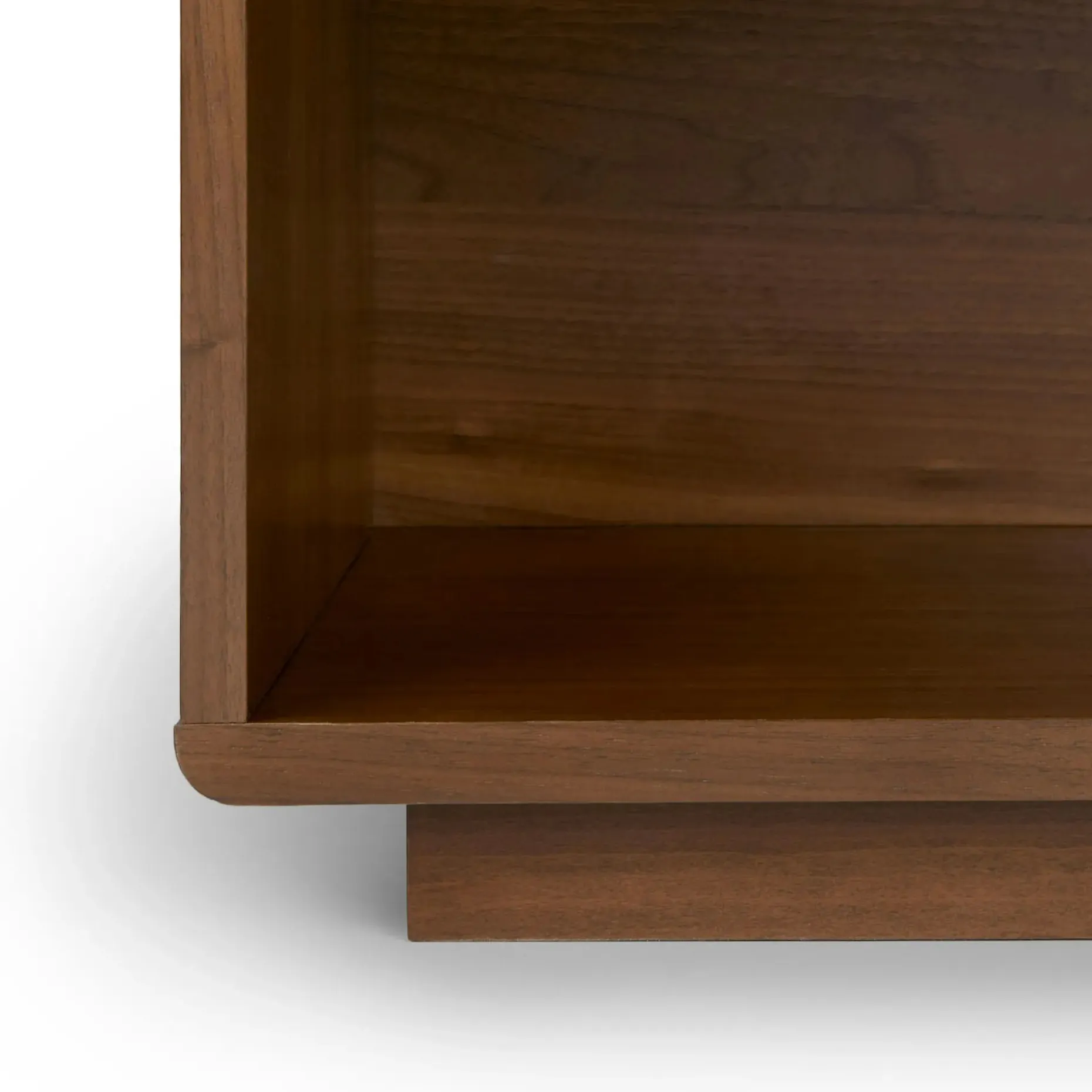 Nera 1-Drawer Nightstand - Walnut