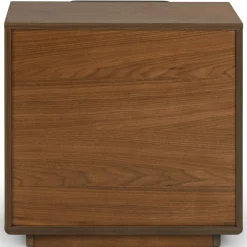 Nera 1-Drawer Nightstand - Walnut