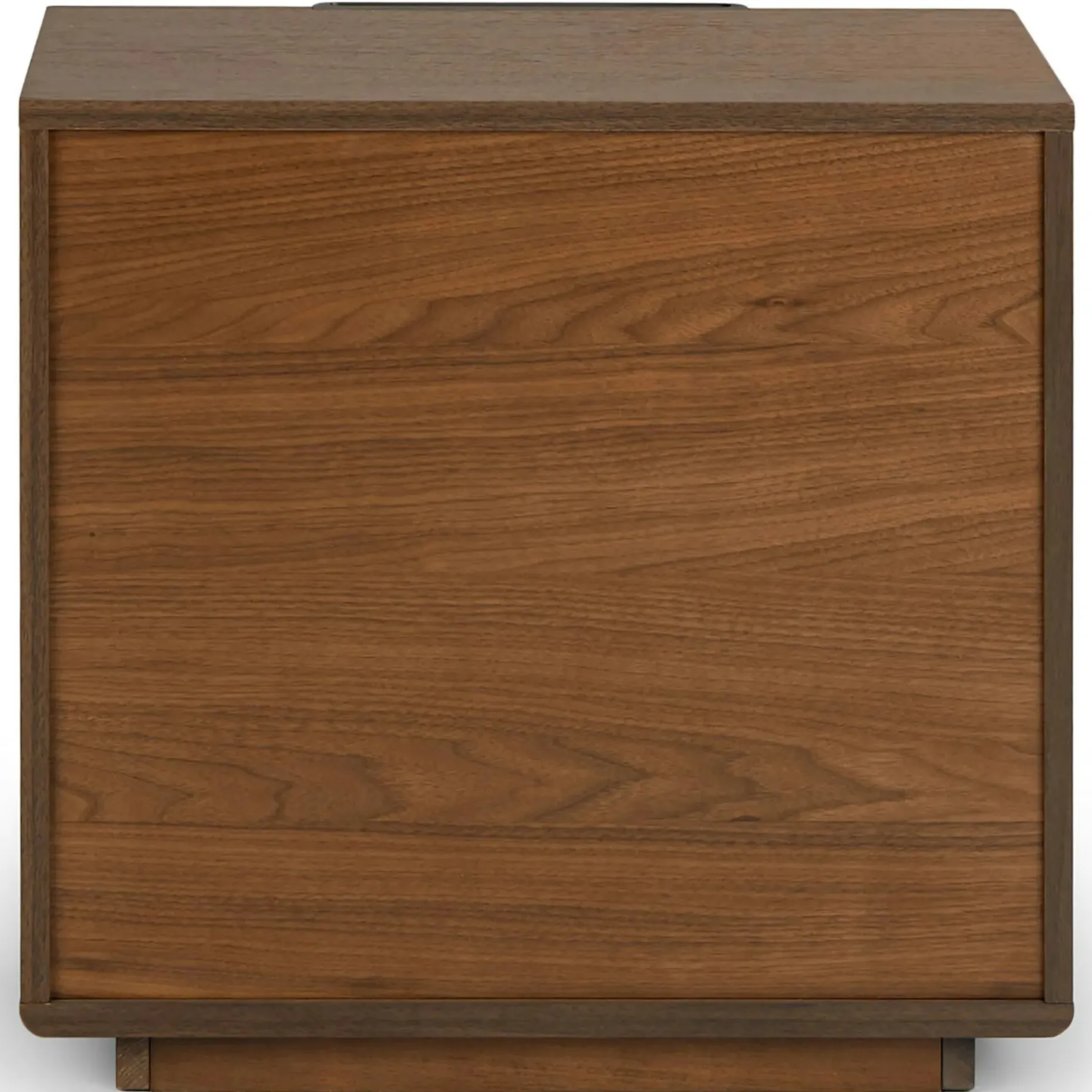 Nera 1-Drawer Nightstand - Walnut