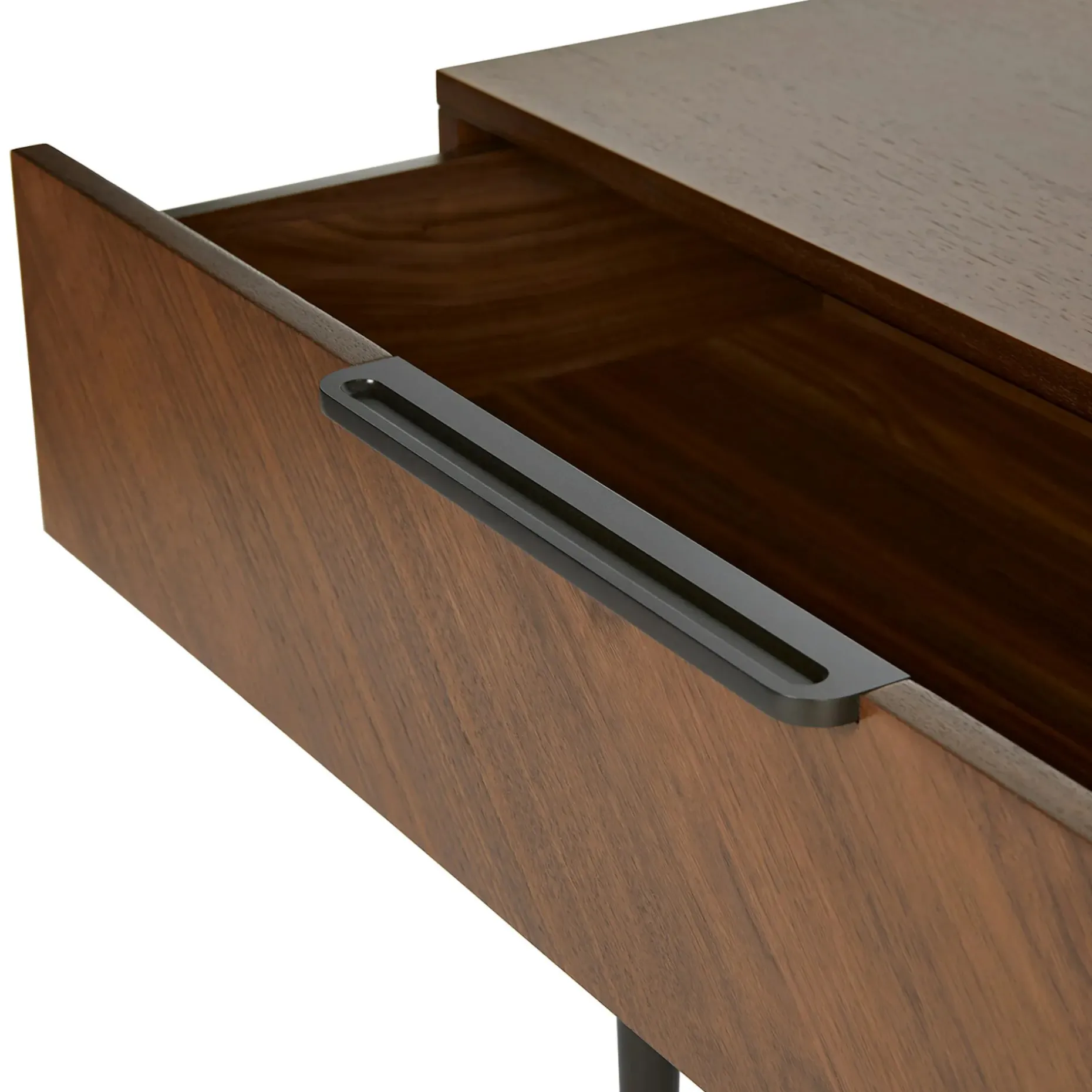 Nera 63" Low Media Unit - Walnut