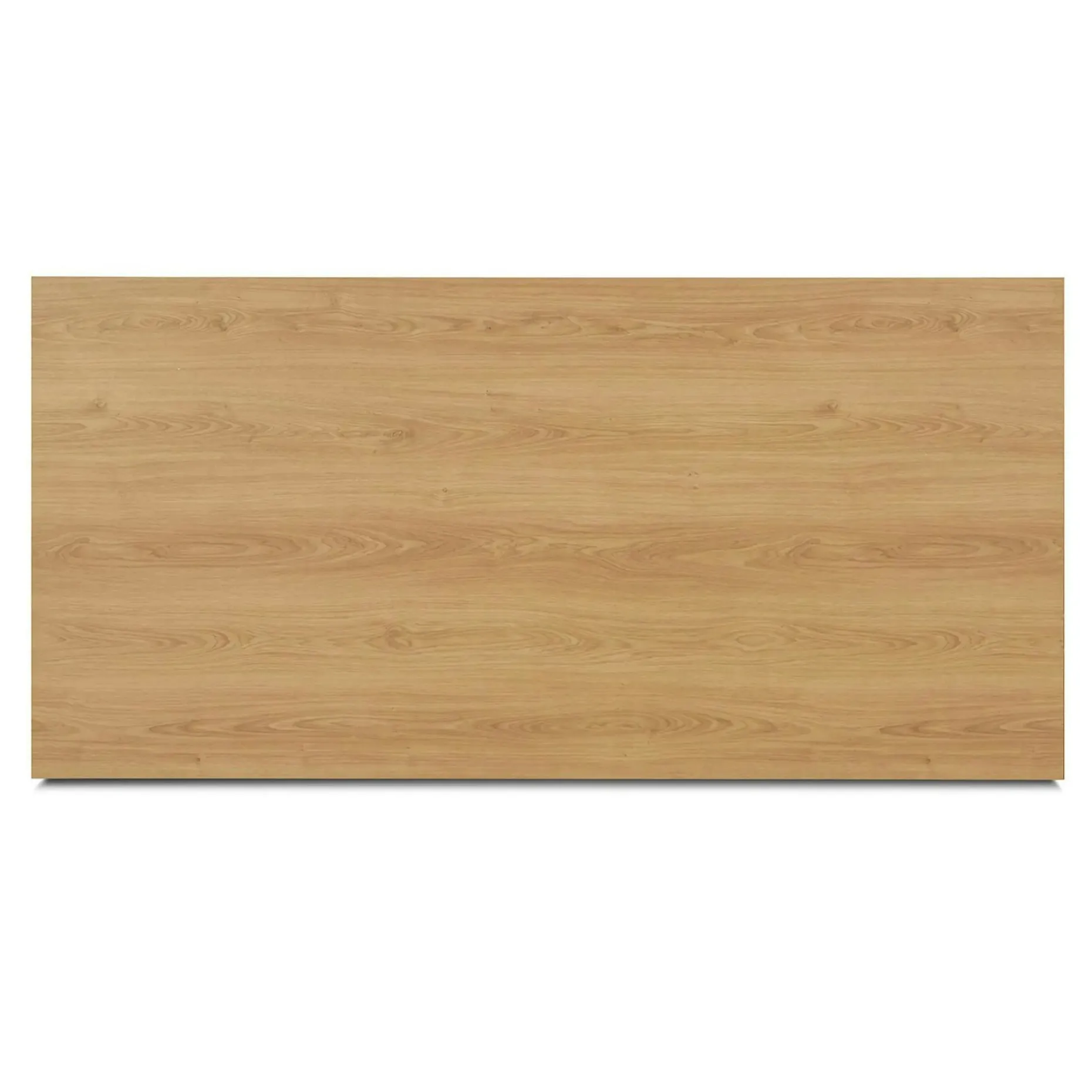 Nera Queen Low Profile Bed - Oak
