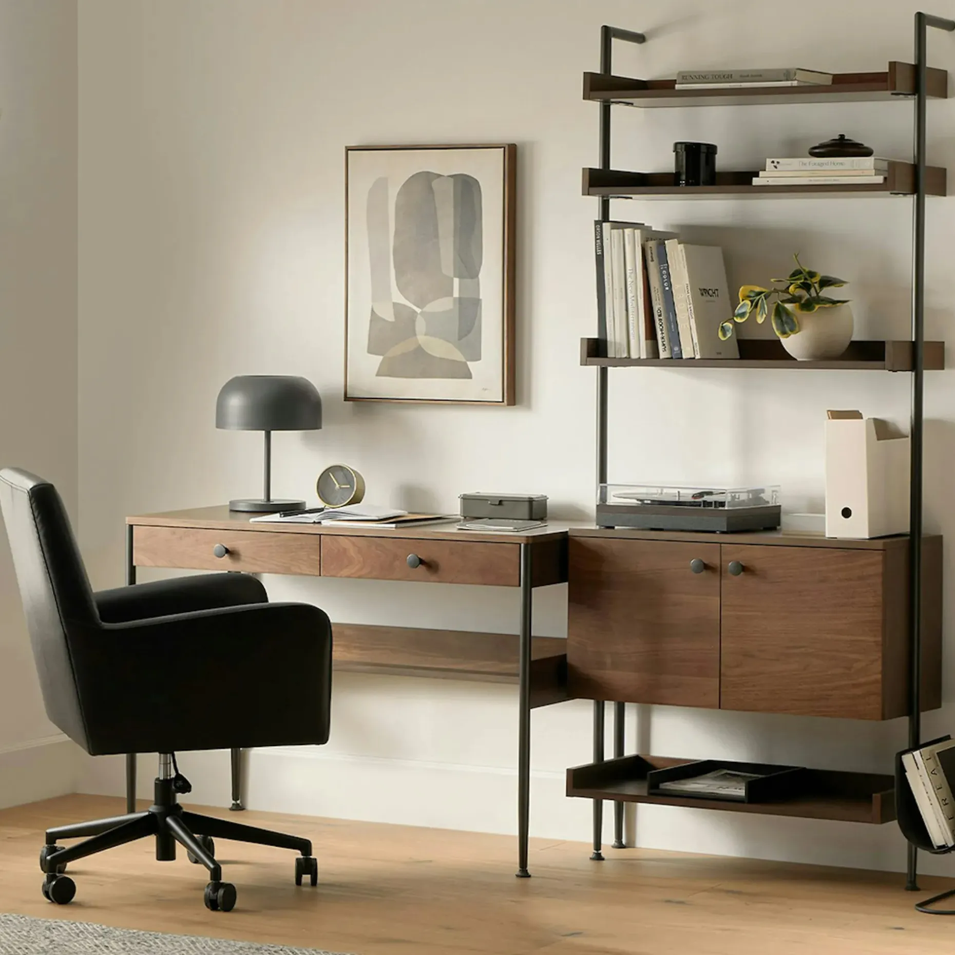 Newberry 43.25" Desk - Walnut