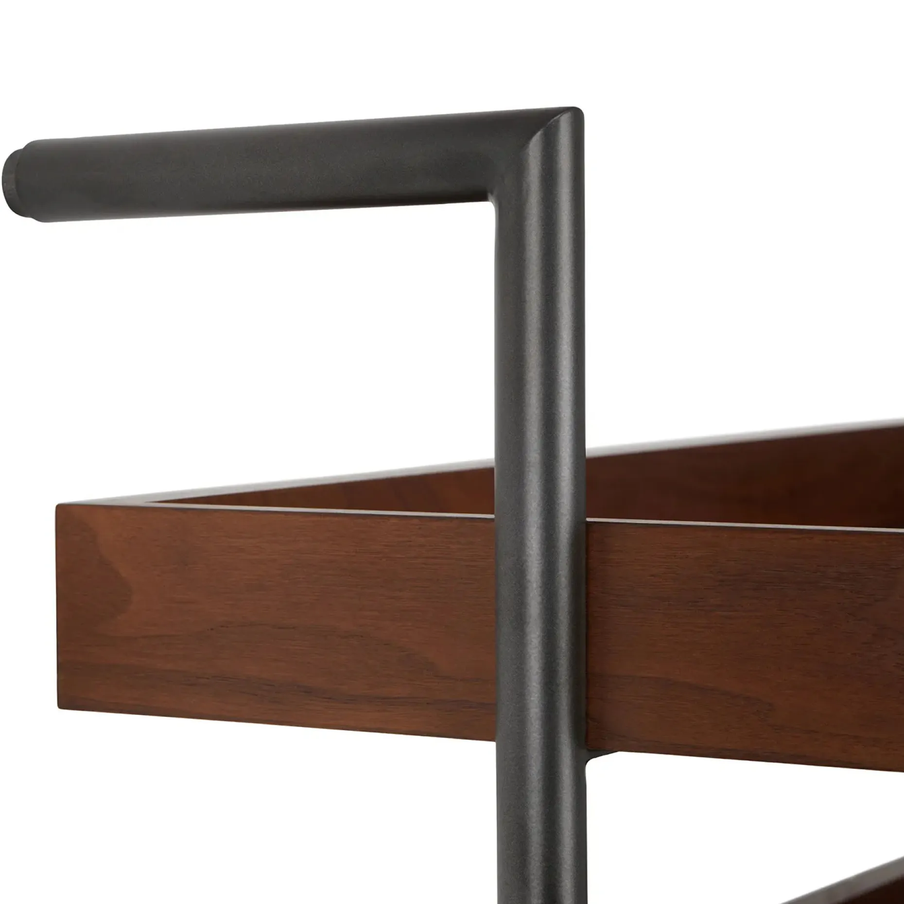 Newberry 19.5" Shelving Unit, Narrow - Walnut