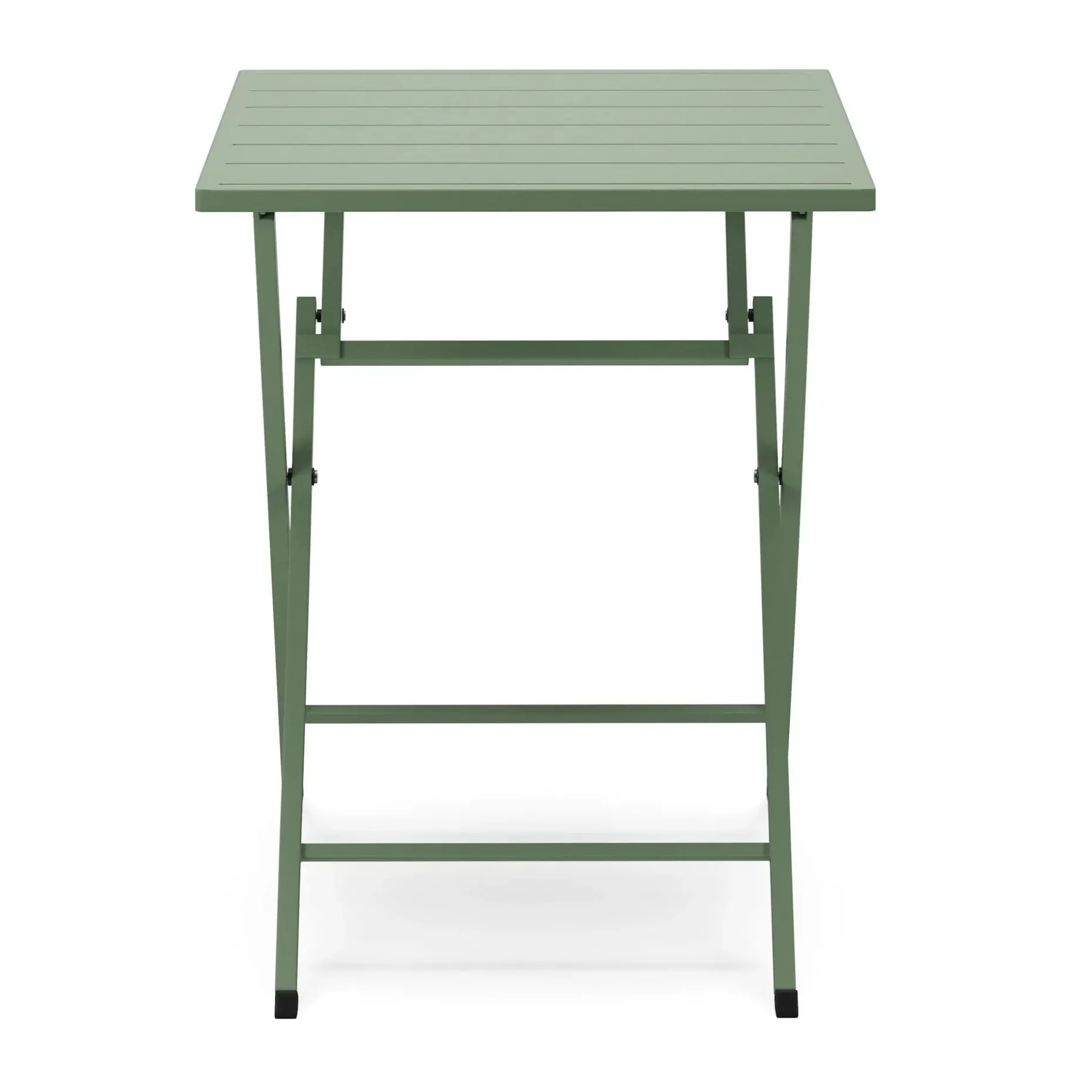Nina Outdoor Folding Cafe Table - Khaki Green