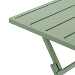 Nina Outdoor Folding Cafe Table - Khaki Green