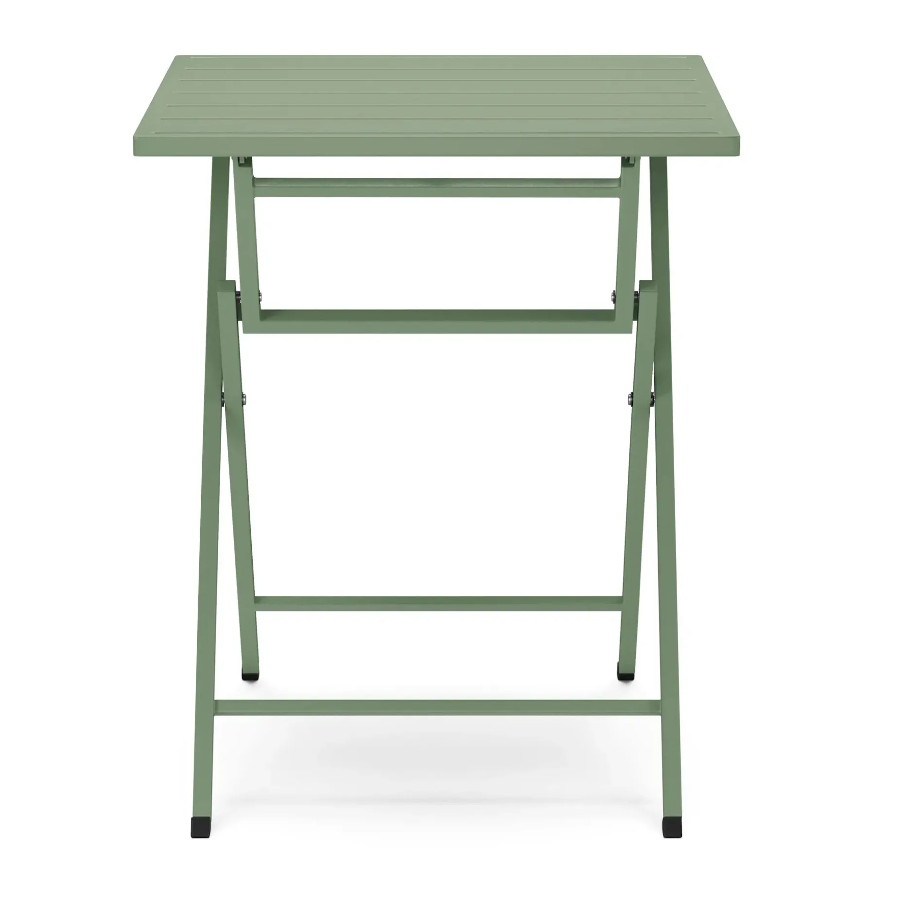 Nina Outdoor Folding Cafe Table - Khaki Green