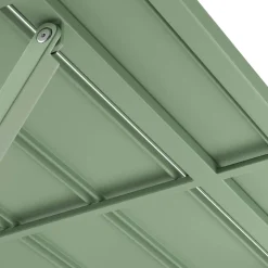 Nina Outdoor Folding Cafe Table - Khaki Green