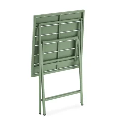 Nina Outdoor Folding Cafe Table - Khaki Green