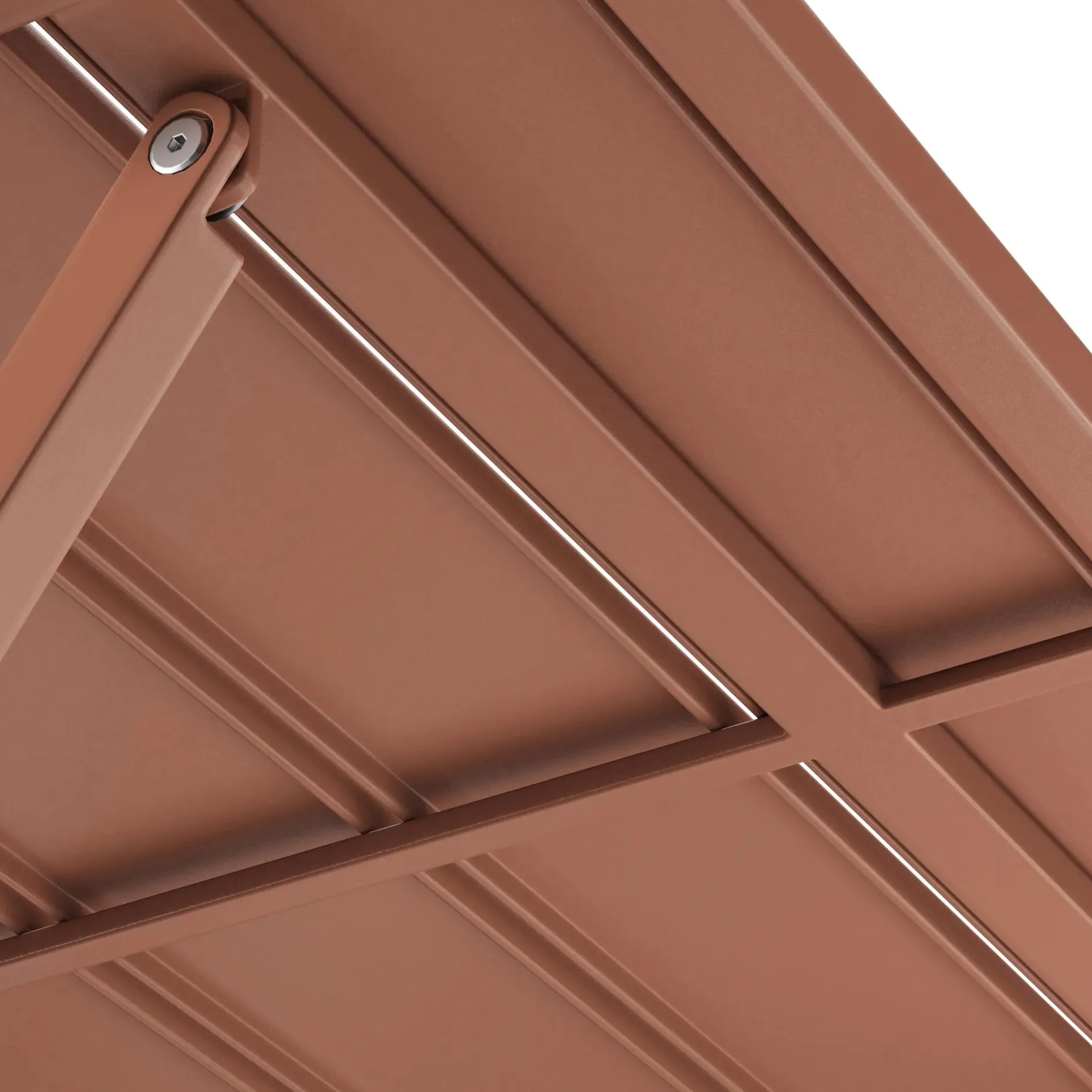 Nina Outdoor Folding Cafe Table - Ochre Brown
