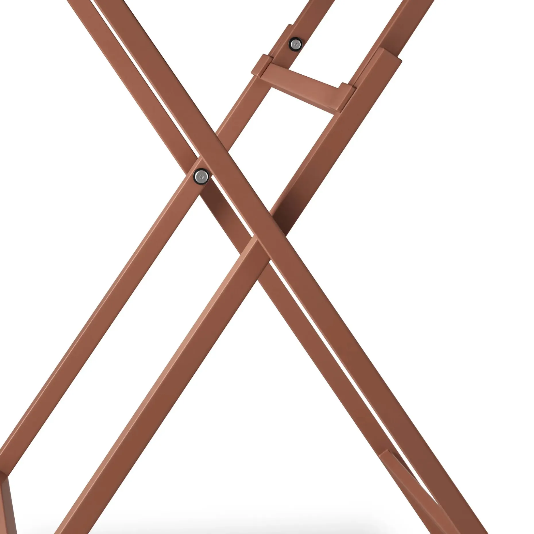 Nina Outdoor Folding Cafe Table - Ochre Brown