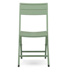 Nina Outdoor Folding Dining Chair - Khaki Green