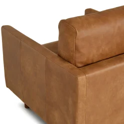 Nirvana 30" Leather Lounge Chair - Dakota Tan