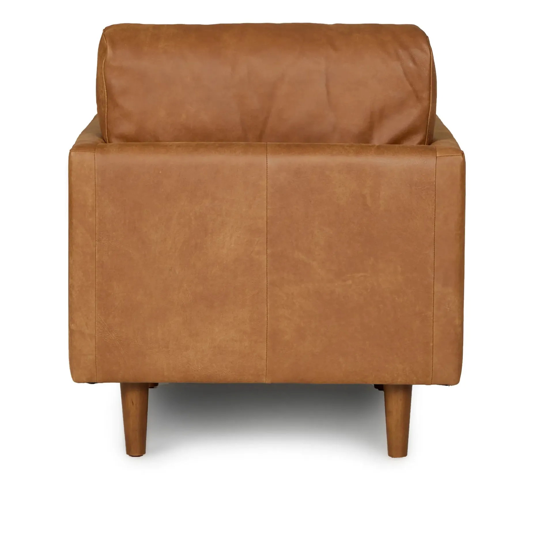 Nirvana 30" Leather Lounge Chair - Dakota Tan