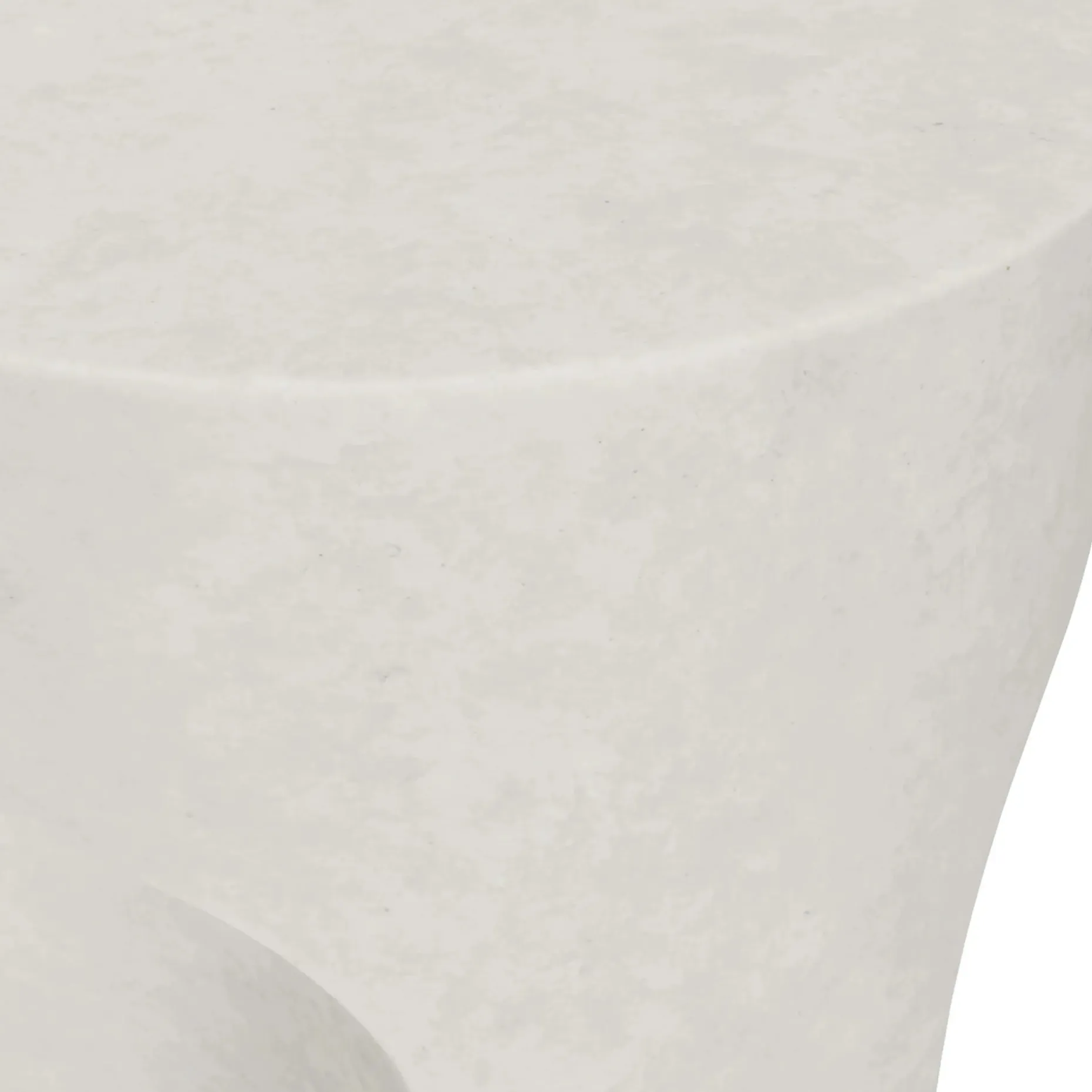 Noah Outdoor Cement Drinks Table - White