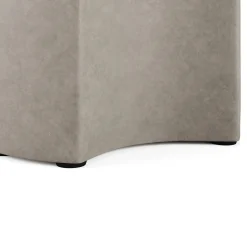 Noah Outdoor Cement Drinks Table - Gray