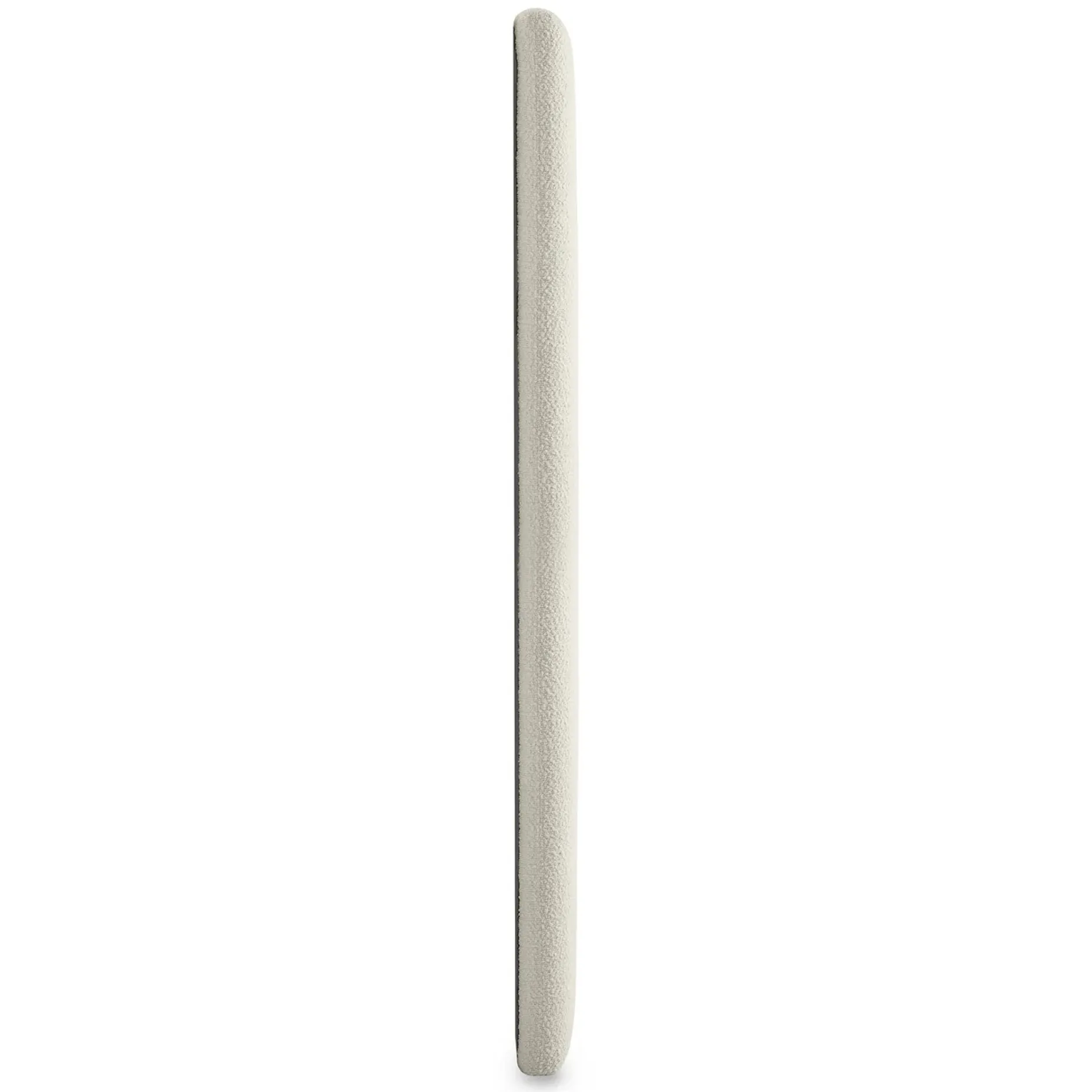 Noel King Tall Headboard - Lunaria White Bouclé