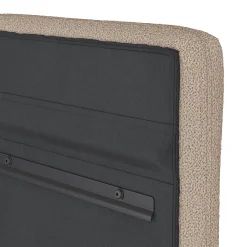 Noel King Tall Headboard - Sandstone Wool Bouclé