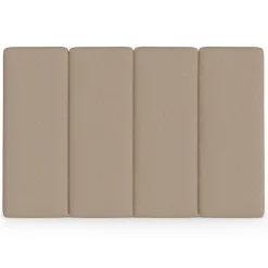 Noel King Tall Headboard - Sandstone Wool Bouclé