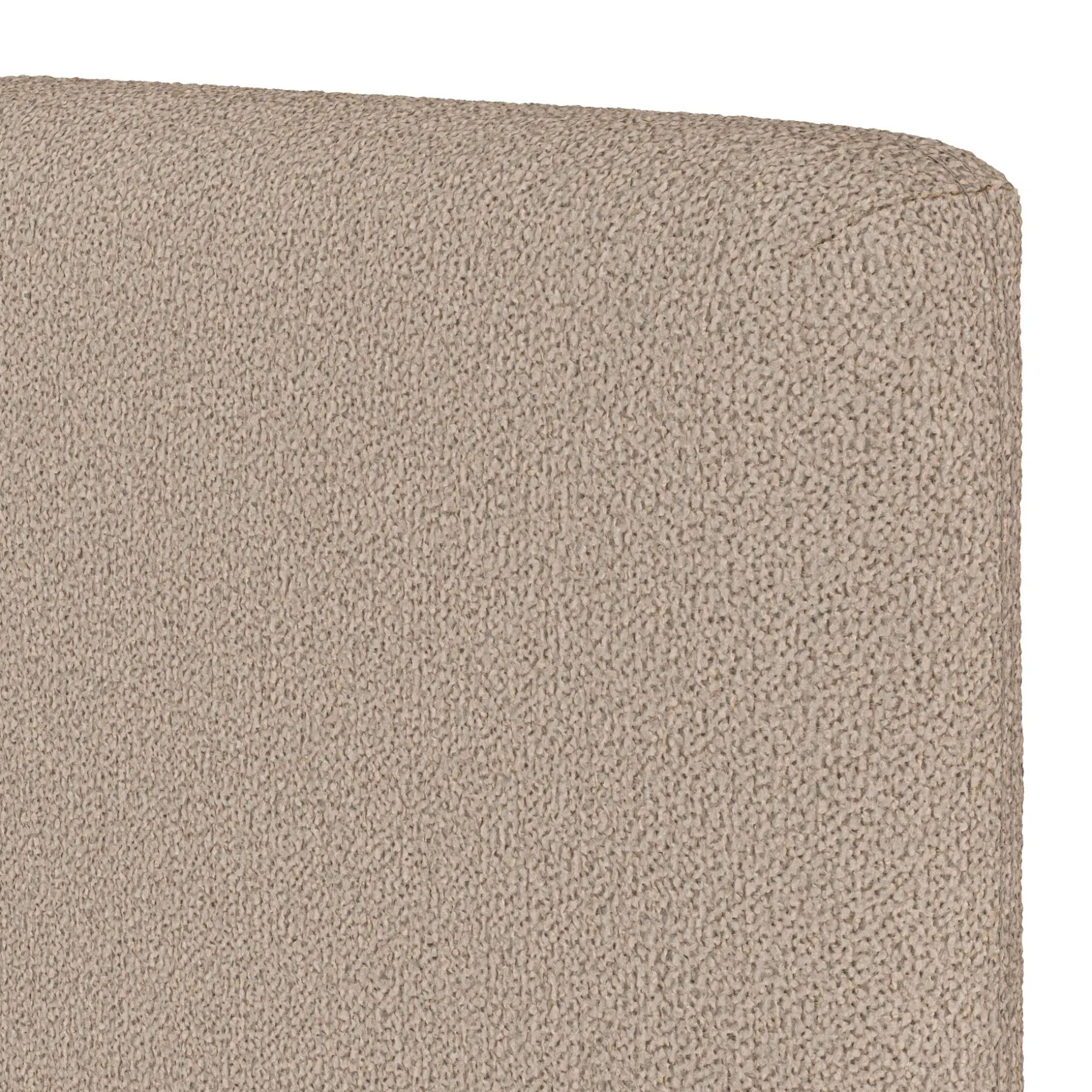 Noel King Tall Headboard - Sandstone Wool Bouclé