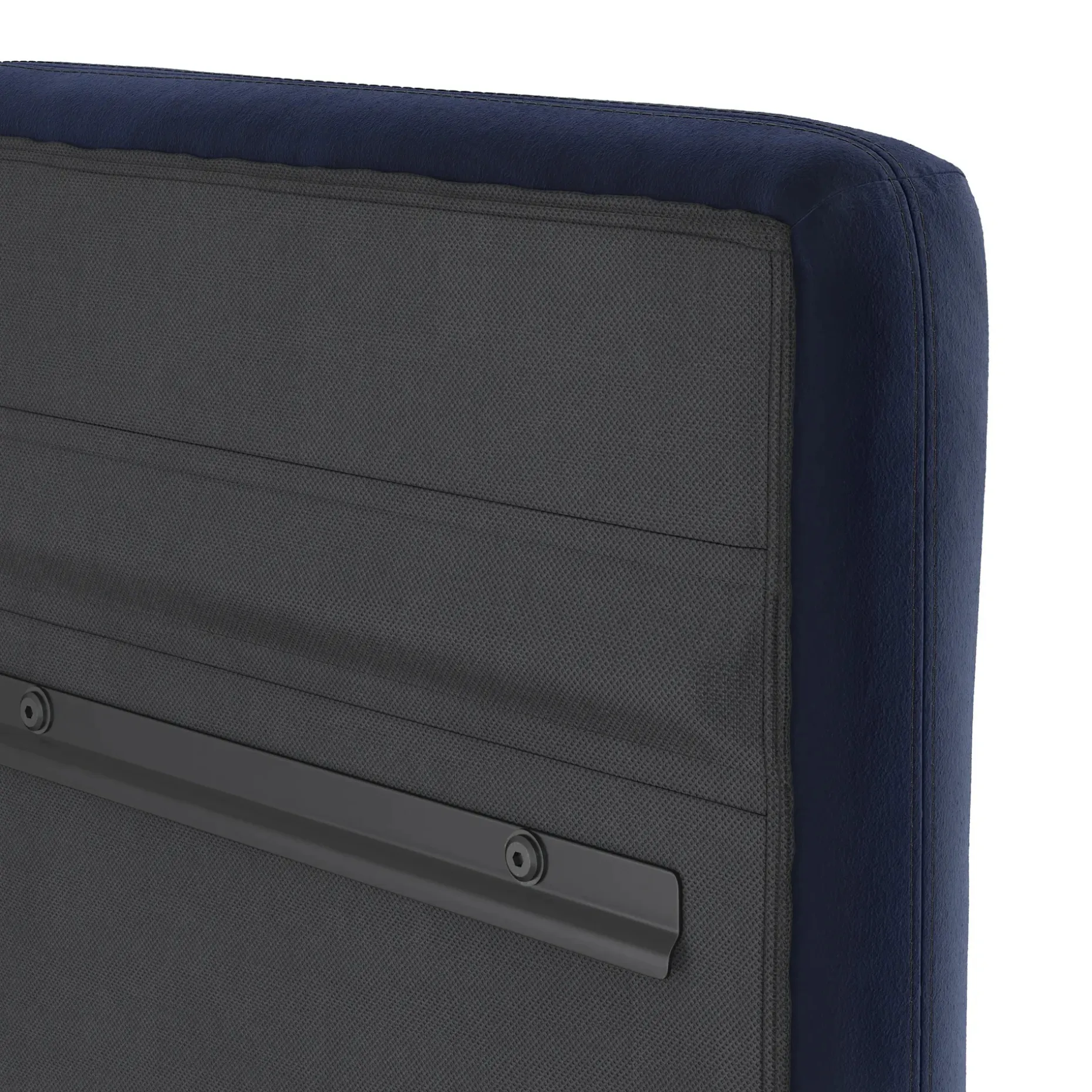 Noel King Tall Velvet Headboard - Hale Ink