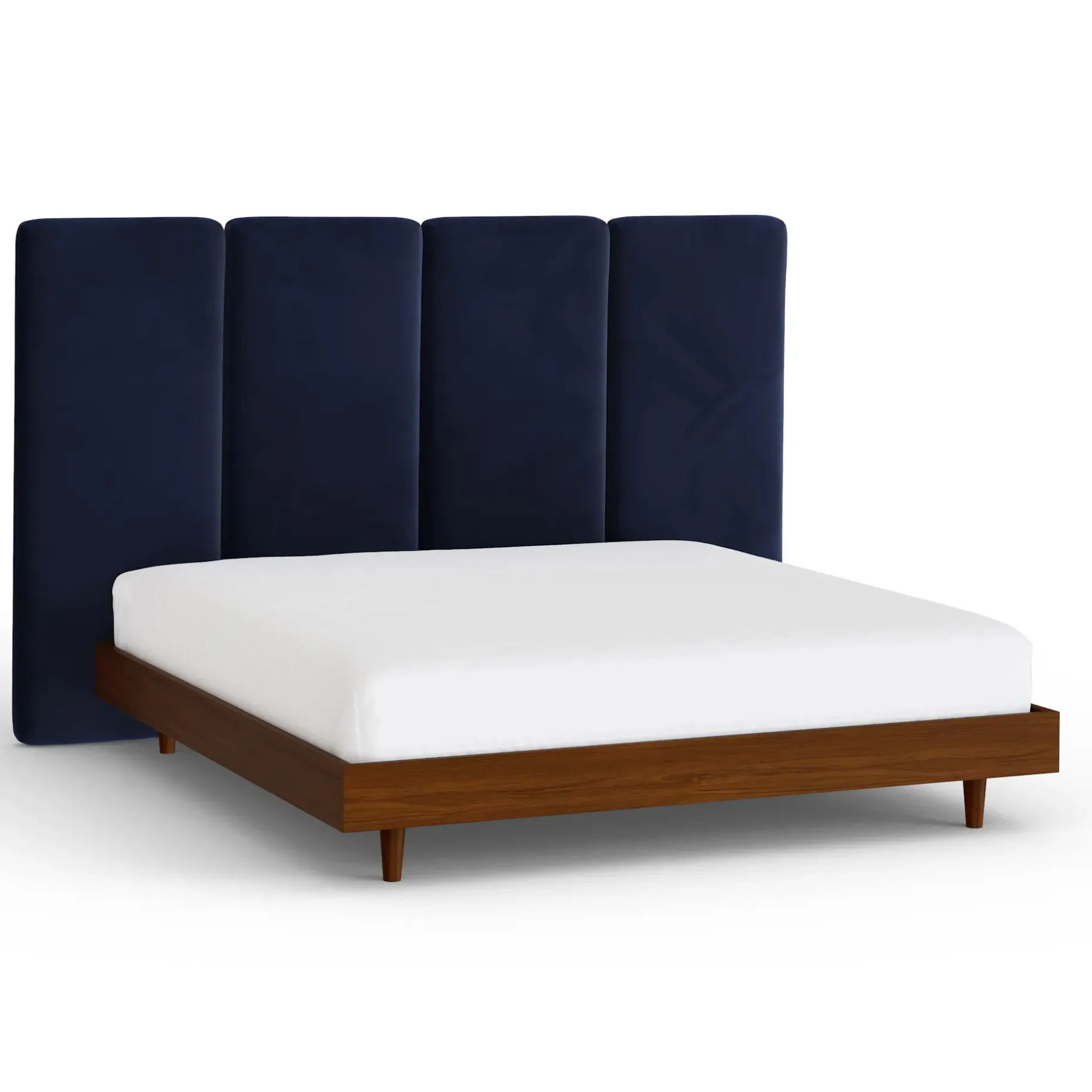 Noel King Tall Velvet Headboard - Hale Ink