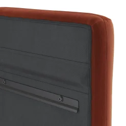 Noel King Velvet Headboard - Hale Rust