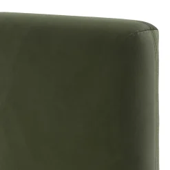 Noel King Velvet Headboard - Hale Fir Green