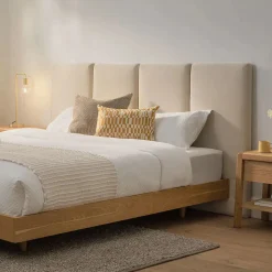 Noel King Velvet Headboard - Hale Ink