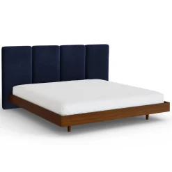 Noel King Velvet Headboard - Hale Ink