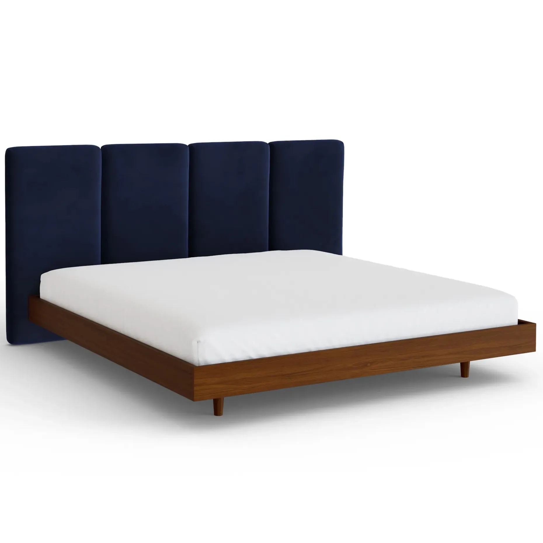 Noel King Velvet Headboard - Hale Ink