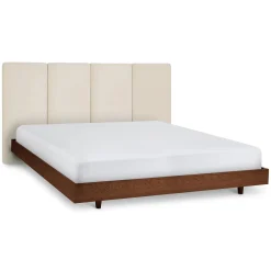 Noel King Velvet Headboard - Plush Pacific Taupe
