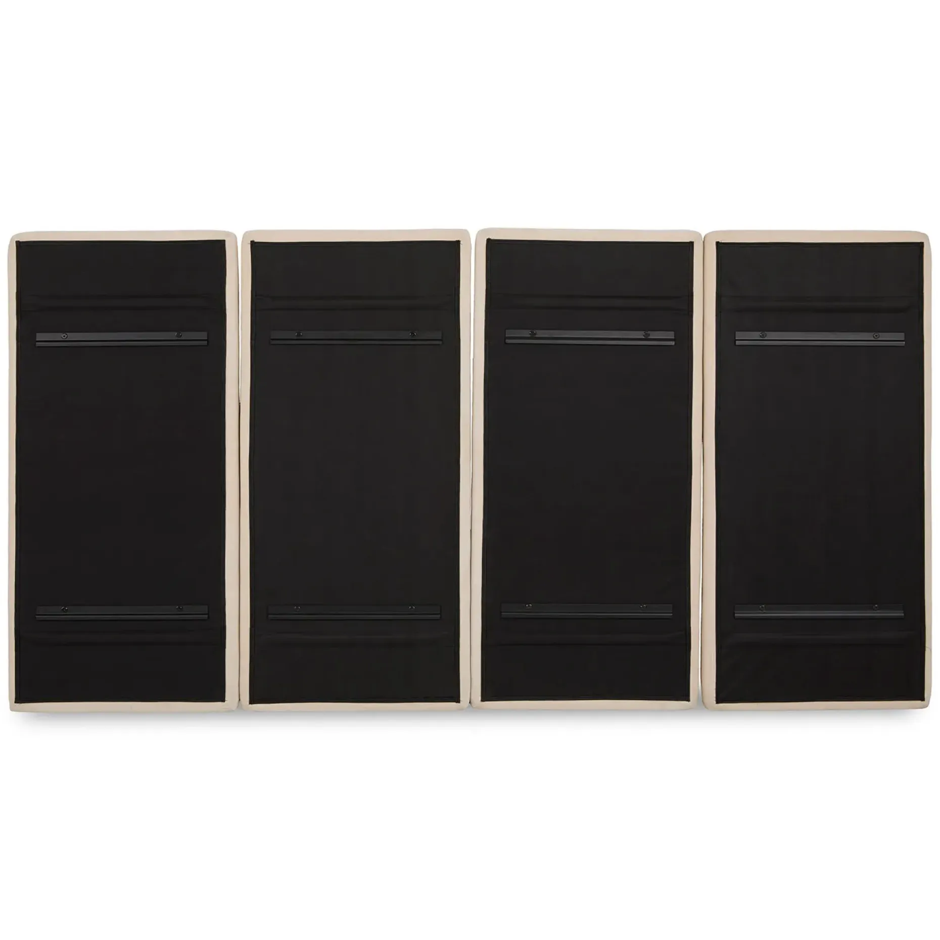 Noel King Velvet Headboard - Plush Pacific Taupe