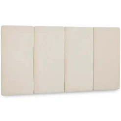 Noel King Velvet Headboard - Plush Pacific Taupe
