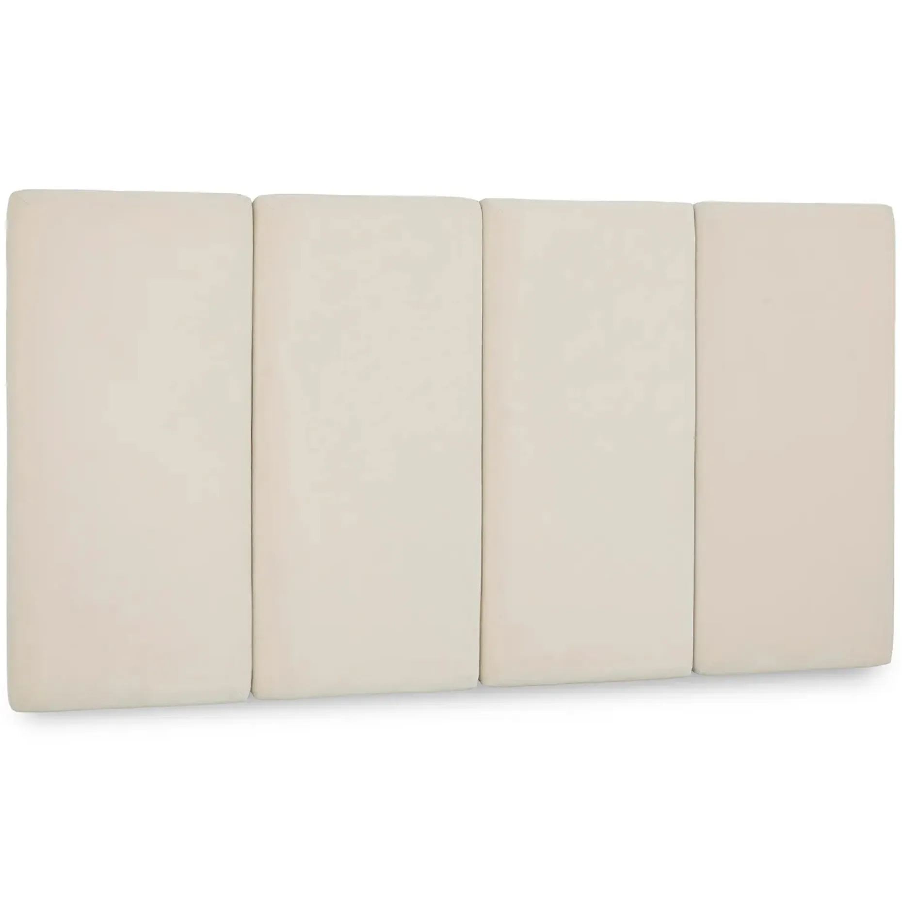 Noel King Velvet Headboard - Plush Pacific Taupe